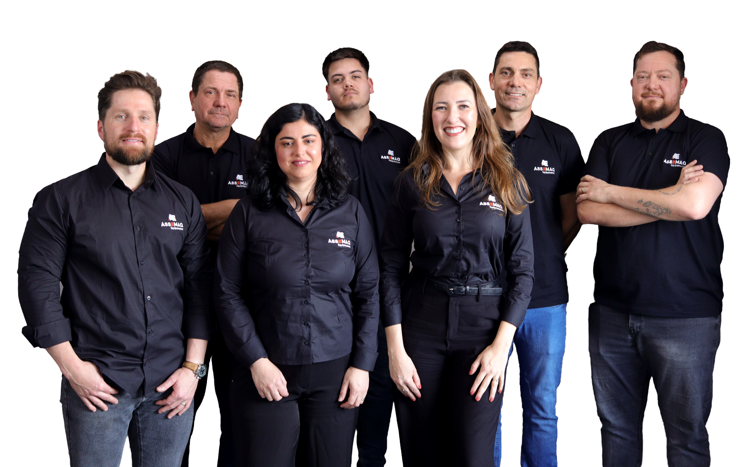 Foto equipe sem fundo